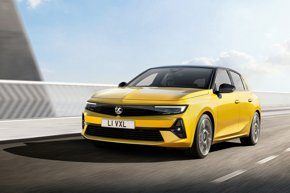 Vauxhall reveal all new Astra with two performance level plug-in hybrid powertrains